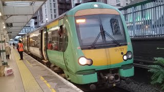 171727 Leaving East Croydon [upl. by Omik]