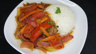 COMO PREPARAR ENCEBOLLADO DE RES PERUANO BISTEC ENCEBOLLADO PASO A PASO RECETA PERUANA 😋 [upl. by Asenaj]