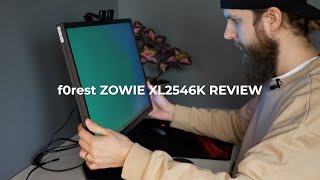 f0rest Reviews  ZOWIE XL2546K Gaming Monitor [upl. by Einavoj]