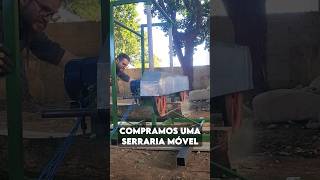 Compramos uma serraria móvel ft Studio1202 diy carpintaria [upl. by Winn]