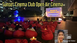 Sunset Cinema Club Open Air Cinema in ChennaiCandle Night Movieviral cinematheatremoviesunset [upl. by Laith613]