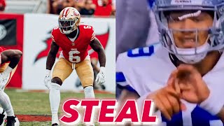 49ers Malik Mustapha proving worth Trey Lance trade 💪🏿 [upl. by Bergess535]