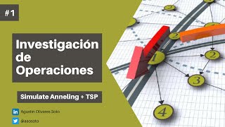 Como Resolver TSP con Simulate Annealing Recocido Simulado [upl. by Areval]