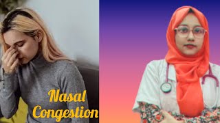 Nasal congestionSome home remedies and treatment of nasal congestionnasalcongestion stuffynose [upl. by Ber784]