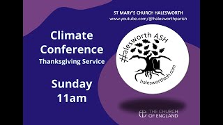 Live CLIMATE CONFERENCE  Land and Food  Thanksgiving Service 11am Sunday 29th September 2024 [upl. by Donelle741]