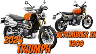 New 2024 Triumph Scrambler 1200 XE [upl. by Eahc348]