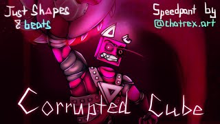 Corrupted Cube Close to me JSAB SPEEDPAINT [upl. by Orimlede]