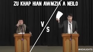 Zu khap hian awmzia a neilo  aDumAVar Debate FINALS  GAC vs HBC  Highlights [upl. by Sup334]