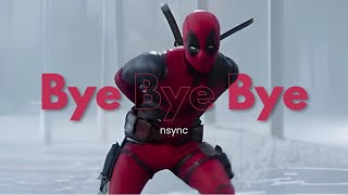 NSYNC  Bye Bye Bye  deadpool and wolverine  Relive the Nostalgia with This Classic [upl. by Lassiter]