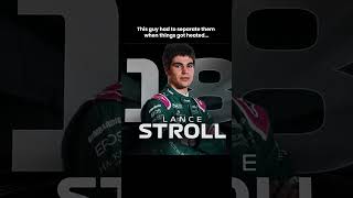 Lance Stroll separates Leclerc and Hamilton in Formula 1 [upl. by Ellora242]