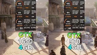 GTX 1650 vs GTX 970  Test in 10 Games Tested in 2023 [upl. by Haronid]