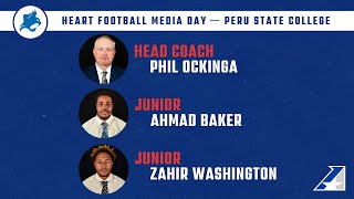 Peru State College  2024 Heart Football Media Day [upl. by Acceber131]