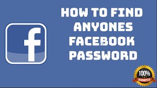 Find Anyones Facebook Password 🔥🔥🔥🔥🔥🔥🔥 [upl. by Eicrad]