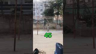 Hardball Batting Drill Day 45  Pull shot in bouncer cricket battingpractice shorts [upl. by Lladnyk618]