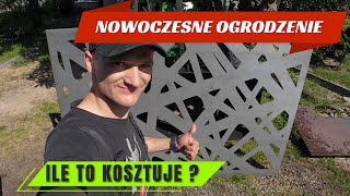 NOWOCZESNE OGRODZENIE ILE TO KOSZTUJE [upl. by Fondea786]