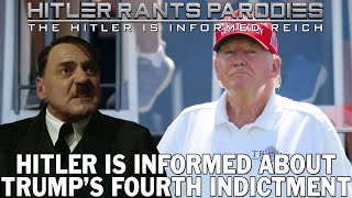 Hitler is informed about Trump’s fourth indictment [upl. by Easlehc377]