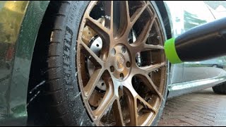 How to Dry Wheels with a Leaf Blower [upl. by Itoc]