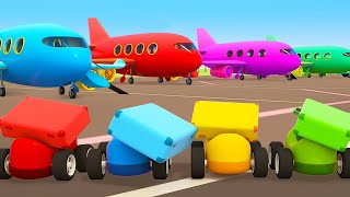 Car cartoons full episodes amp Street vehicles Helper cars for kids amp truck cartoon for kids [upl. by Yarvis580]