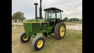 1973 John Deere 4430 with 2028 Actual Hours Plastic Still on Seat Sells at Auction Tomorrow [upl. by Philipp]