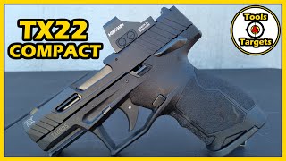 NEW Taurus TX22 COMPACTQuick Range Review [upl. by Euqinaj]