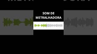 Efeito sonoro  som de metralhadora pesada  shorts [upl. by Kenta]