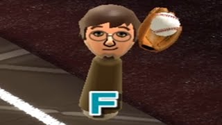 i modded my wii sports to play baseball at insane difficulty [upl. by Sihun]