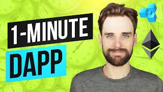 Build a Dapp in 1 Minute [upl. by Crooks]