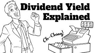 How does Dividend Yield work  Stock Market Basics [upl. by Gerdeen]