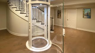 Savaria Vuelift Mini Glass Home Elevator [upl. by Anihpesoj825]