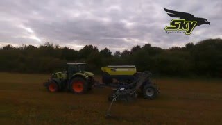 Easydrill W6000  moissonneuse batteuse Claas [upl. by Anamuj]