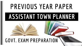 Assistant town planner exam Previous year QUESTION amp ANSWER [upl. by Coyle]