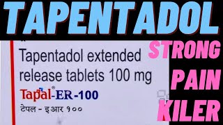 tapal ER 100 tablet  TAPENTADOL  use in hindi how to use  side effects [upl. by Goddord783]