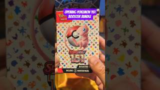 Opening Pokemon 151 Booster Bundle pokemon151 pokemonpackopening openingpokemoncards Pokemon [upl. by Enelrae]