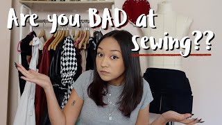 Here’s why your clothing looks homemade… and bad feat examples from when I sucked at sewing [upl. by Ruperto]