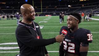 Aledo High School Runningback Michael Jordan 12 2 2016 [upl. by Ttennej359]