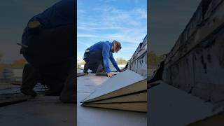 How to move standing water from a flat roof [upl. by Enomes956]