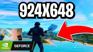 Best Stretched Resolution in Fortnite Low End PC  Best Stretched Res For FPS Boost in Chapter 3 [upl. by Zerelda308]