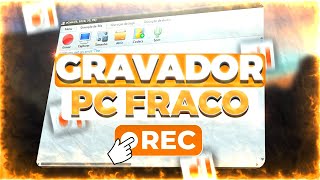 O MELHOR GRAVADOR DE TELA PARA PC FRACO Grátis [upl. by Volding720]