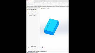 Solidworks Configurations  Configurations in SolidWorks shorts [upl. by Ciredec82]