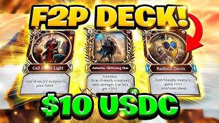 The BEST BUDGET DECK in Gods Unchained crazy winrate in MYTHIC [upl. by Adnalahs651]