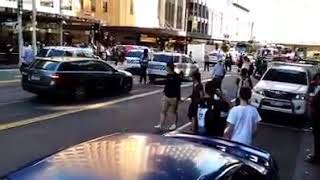 Melbourne Flinders Street Australia Car LIVE FOOTAGE [upl. by Ydok197]