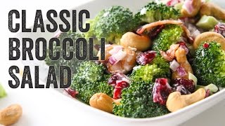 Classic Broccoli Salad Recipe  Season 3 Ep 5  Chef Julie Yoon [upl. by Ylak504]