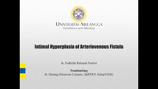 Intimal Hyperplasia of Arteriovenous Fistula [upl. by Greggory]