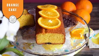 Orange Cake Recipe that anyone can do in less than 5 minutes [upl. by Zilvia]