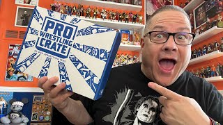 Pro Wrestling Crate unboxing  November 2023 PWCrate prowrestlingtees unboxing [upl. by Suivatnom]