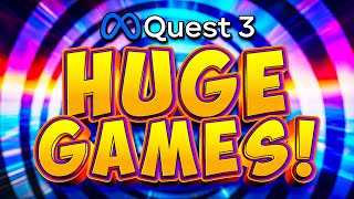 MASSIVE New Quest 3 Games Coming Soon [upl. by Anigue]