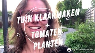 tuin voorbereiden tomaten planten [upl. by Bayard]