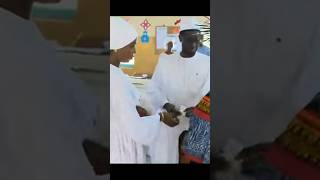 Bassirou Diomaye Faye à Ndiaganiao pour son vote [upl. by Yetak443]