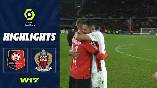 STADE RENNAIS FC  OGC NICE 2  1  Highlights  SRFC  OGCN  20222023 [upl. by Enajyram]