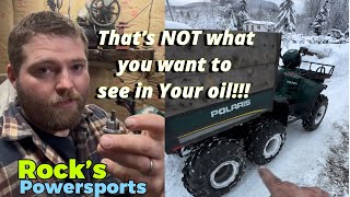 Polaris Sportsman 6x6 major repair [upl. by Finzer]